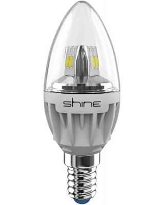 Светодиодная лампа Shine Crystal C Dimm. 4W E14