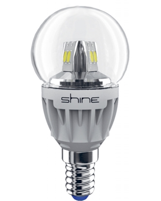 Светодиодная лампа Shine Crystal B Dimm. 4W E14