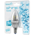 Светодиодная лампа Shine Crystal C Dimm. 4W E14