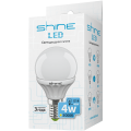 Светодиодная лампа Shine LED G45 4W E14