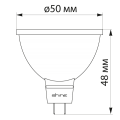 Светодиодная лампа Shine MR16 3W GU5,3 
